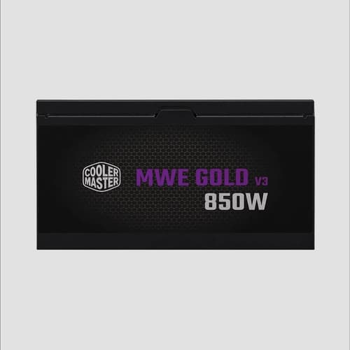 Fuente Cooler Master MWE Gold 850 V3 NM FR A/AR cord