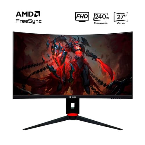 Monitor Teros TE-2764G Gaming 27" Curvo VA FHD 240Hz 1ms