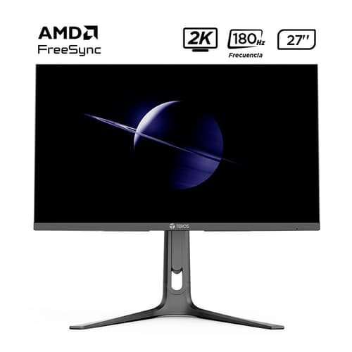Monitor Teros TE-2753G Gaming 27" Plano IPS QHD 180Hz 1ms