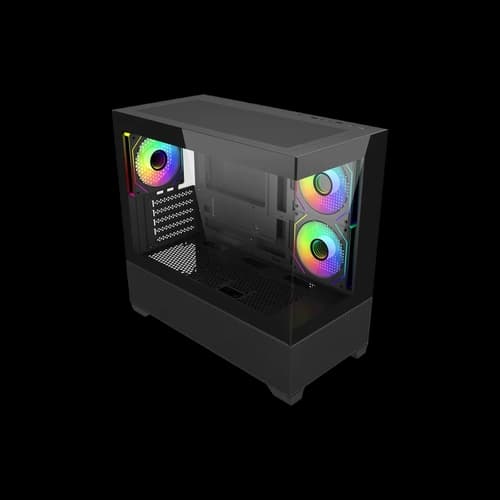 Gabinete Cooler Master Elite 490 M-ATX ARGB Black