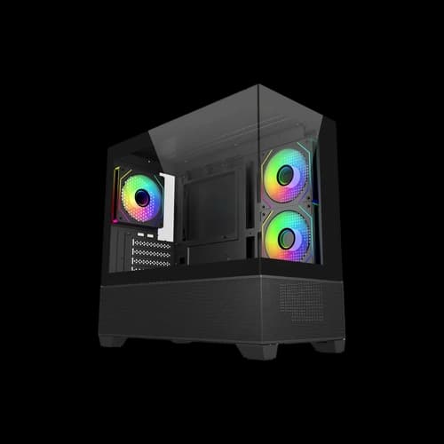 Gabinete Cooler Master Elite 490 M-ATX ARGB Black