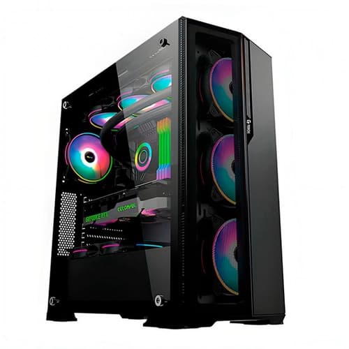 Gabinete Teros TE-1175N Gaming Mid Tower s/fuente