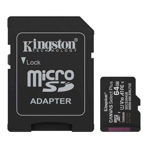 Tarjeta de Mem KINGSTON Select Plus MicroSDXC G3