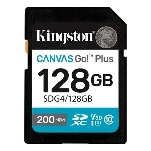 Tarjeta de Memoria KINGSTON Canvas Go Plus 128G G4
