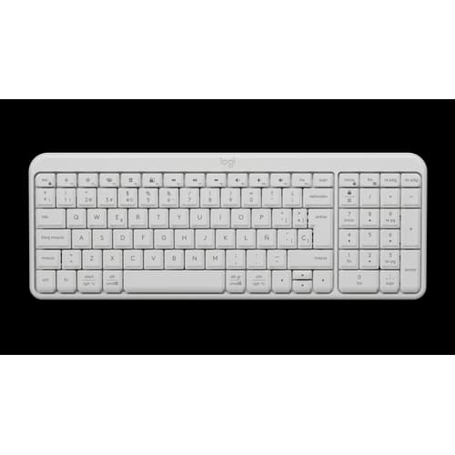 Teclado Bluettoth Logitech K250 Blanco