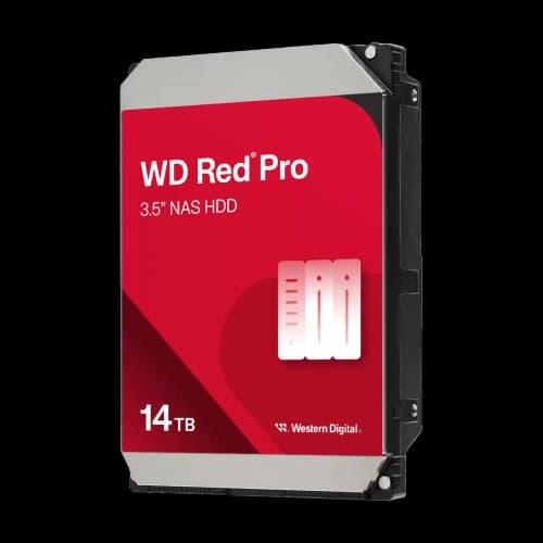 Disco duro interno WD 14TB 3.5" Red Pro SATA 512MB 7200RPM