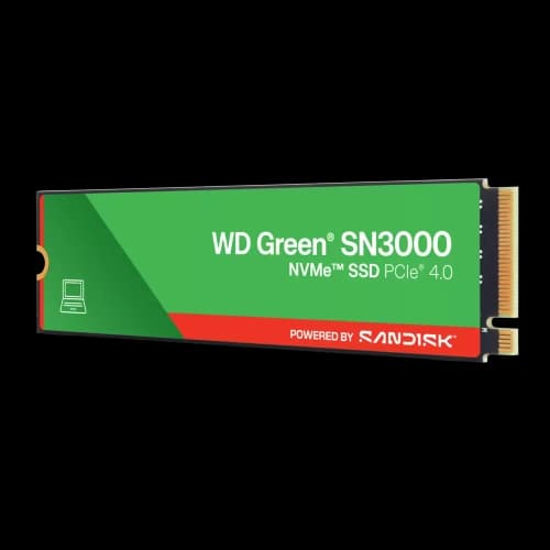 Disco SSD Western Digital 1Tb Green SN3000 5000MB/s NVMe PCIe Gen 4