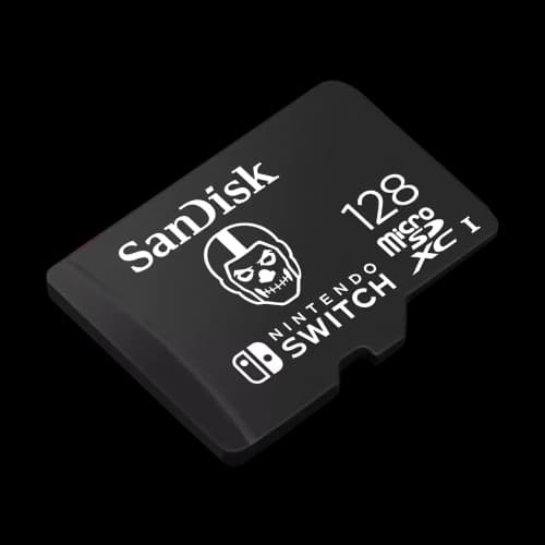 Tarjeta de Memoria Sandisk MicroSDXC 128GB UHS-I Card C10 U3 100Mb for Nintendo Switch Fortnite Edition