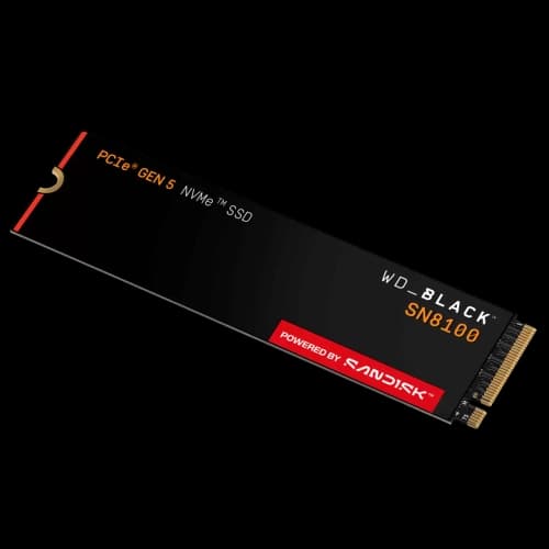 Disco SSD WD 4T Black SN8100 NVMe 14900 Mb/s s/Dis