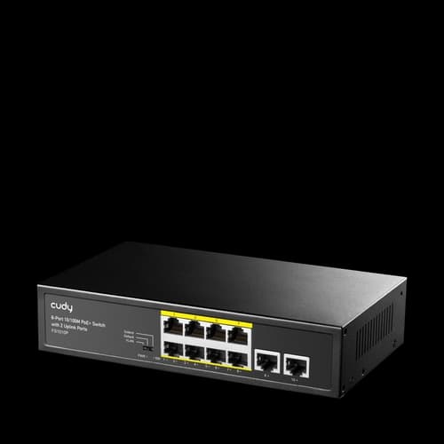 Switch Cudy 8 puertos 10/100M PoE  120W