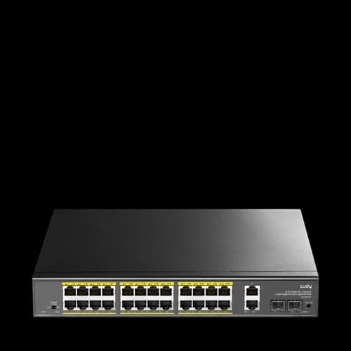 Switch Cudy 24 Puertos Gigabit PoE  2uplink   2SFP