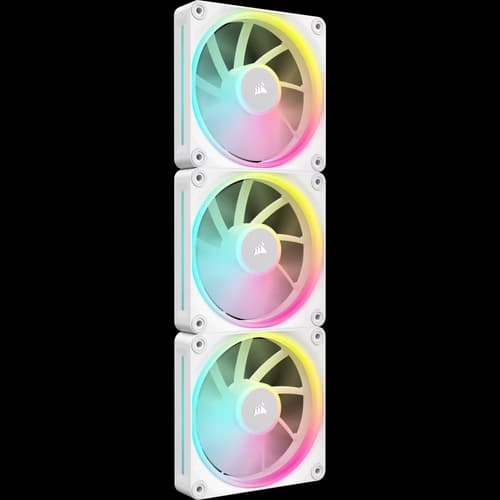 Kit de ventiladores CORSAIR iCUE LINK LX120 RGB de 120 mm x3 blanco