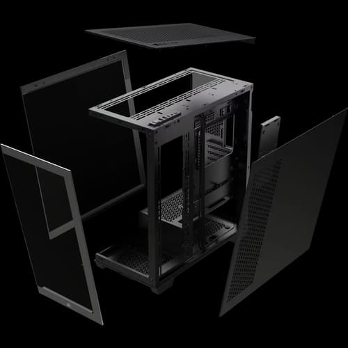 Gabinete CORSAIR 3500X Mid-Tower PC negro