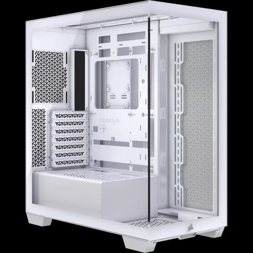 Gabinete CORSAIR 3500X Mid-Tower PC blanco