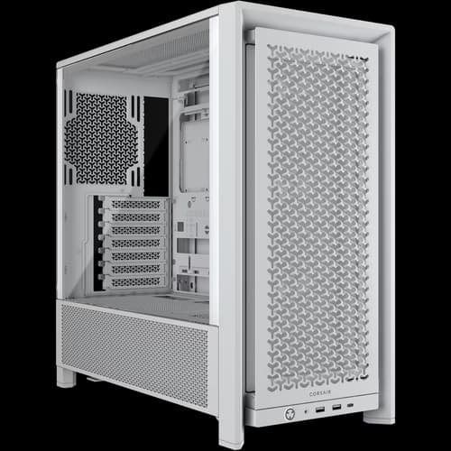 Gabinete CORSAIR semitorre modular FRAME 4000D RS blanco