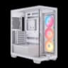 Gabinete CORSAIR semitorre 3500X RS-R ARGB blanco