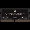 Memoria Ram SODIMM CORSAIR VENGEANCE 16GB DDR4 3200MHz CL22 1.20V Single Negro