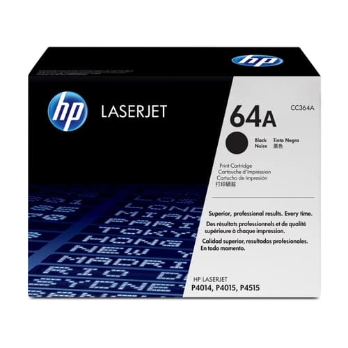 Tóner HP 64A Negro