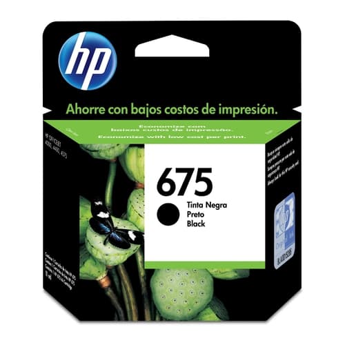 Cartucho de Tinta HP 675 Negro