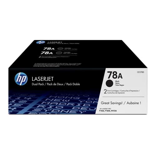 Tóner HP 78A Negro