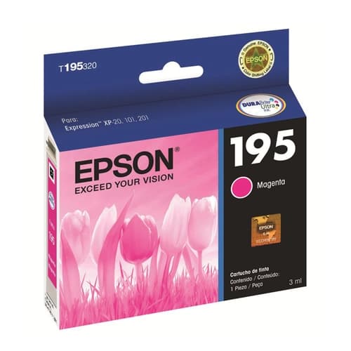 Cartucho de Tinta EPSON 195 Magenta