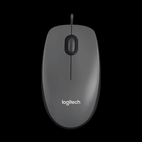 Mouse c/Cable LOGITECH M90 Negro