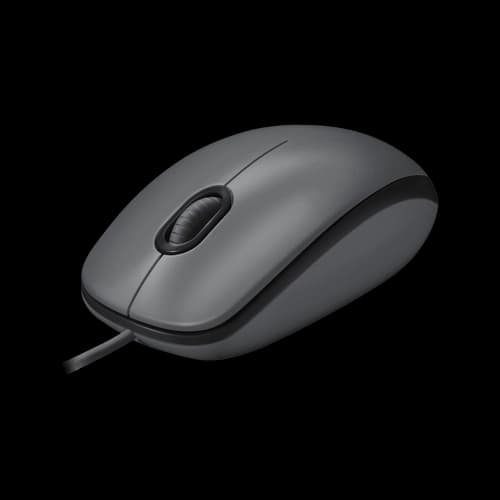 Mouse c/Cable LOGITECH M90 Negro