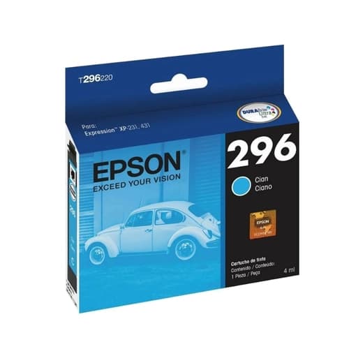 Cartucho de Tinta EPSON 296 Cian
