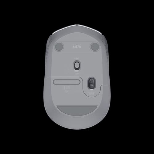 Mouse Inalámbrico LOGITECH M170 Plateado