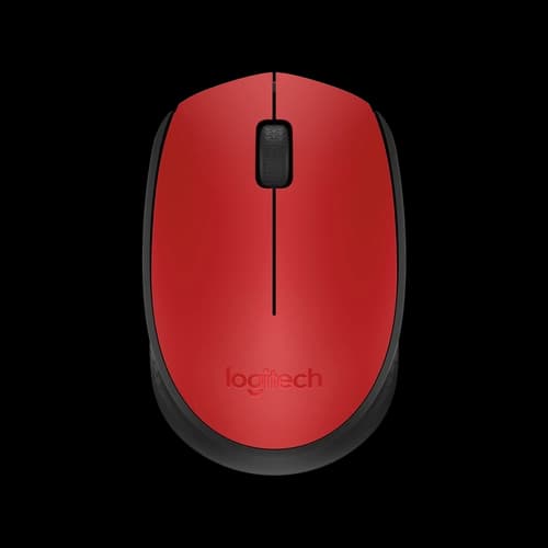 Mouse Inalámbrico LOGITECH M170 Rojo
