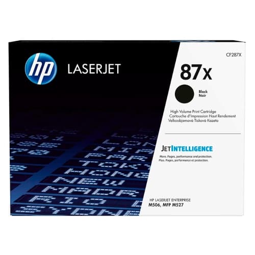 Cartucho de toner 87X Negro de Alto rendimiento