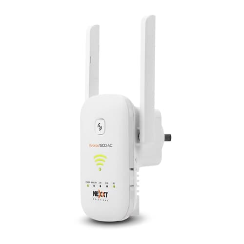 Extensor Inalámbrico NEXXT Kronos 1200 AC Wireless-AC 2 Puertos 1200Mbps