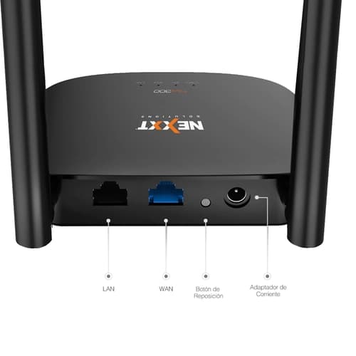 Router Nyx300 NEXXT Wireless-N 300 Mbps 2 Puertos