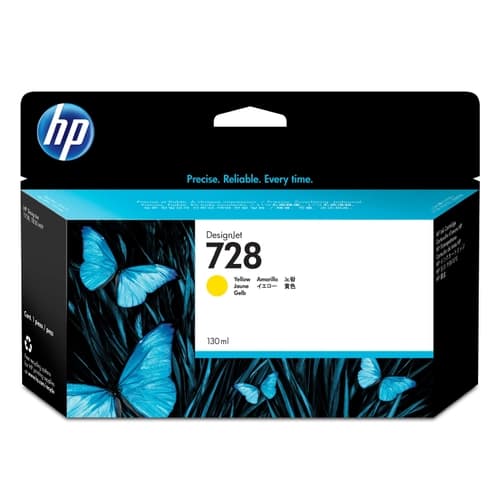 Cartucho de Tinta HP 728 Amarillo