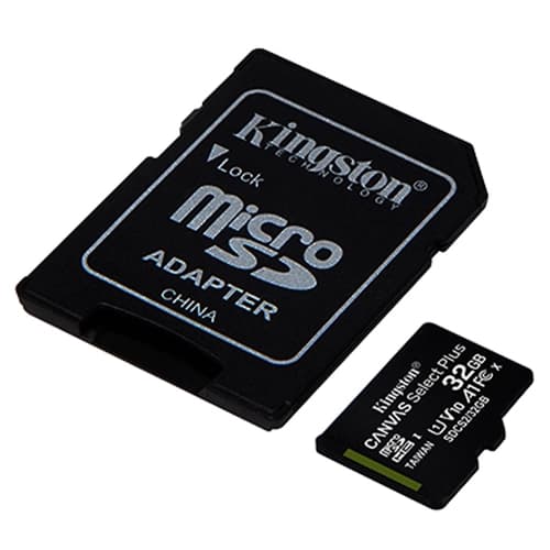 Tarjeta de Memoria KINGSTON Select Plus MicroSDXC 32GB UHS-I U1 V10 A1
