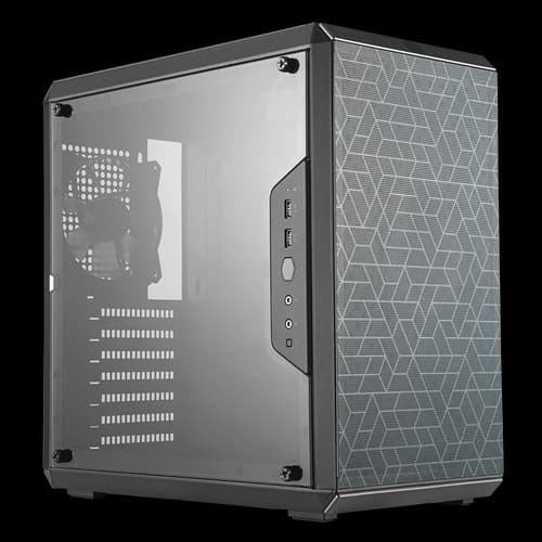 Gabinete COOLER MASTER MasterBox Q500L Negro Mid Tower S/Fuente