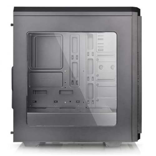 Gabinete THERMALTAKE V100 C/ventana Negro Mid Tower S/Fuente