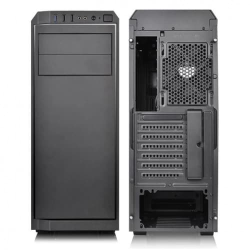 Gabinete THERMALTAKE V100 C/ventana Negro Mid Tower S/Fuente