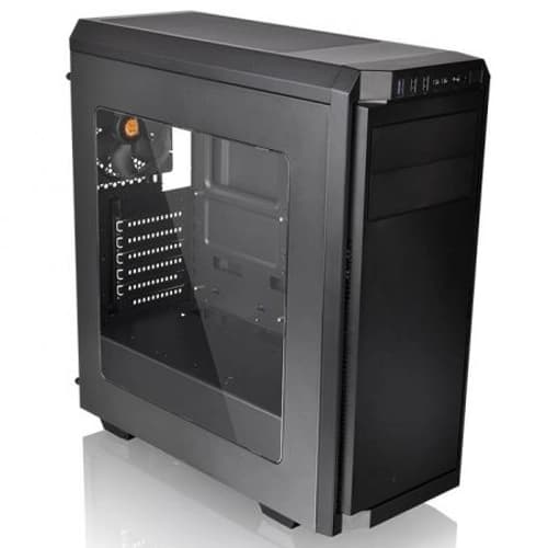Gabinete THERMALTAKE V100 C/ventana Negro Mid Tower S/Fuente