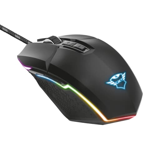 Mouse c/cable TRUST Gxt 950 Idon Negro