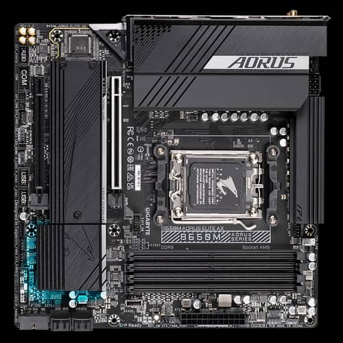 Motherboard (AM5) GIGABYTE B650M A ELITE AX DDR5
