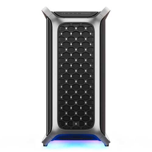 Gabinete Cooler Master Cosmos Alpha Full Tower 3 Fans Tempered Glass Silver s/Fuente