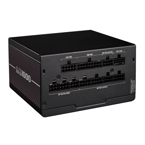 Fuente Cooler Master Elite Gold 1000W Full Modular 80 Plus