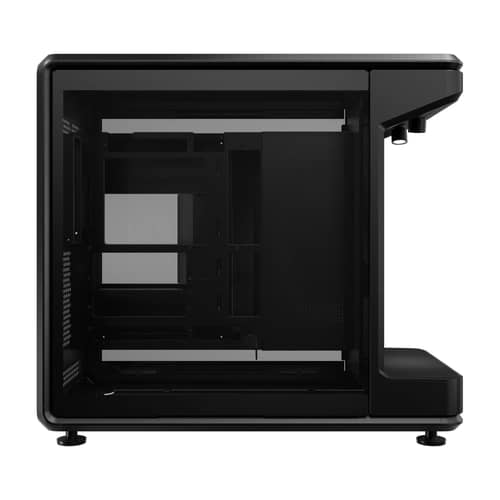 Gabinete Cooler Master MasterFrame 360 Stage LCD Mid Tower Tempered Glass Black s/Fuente